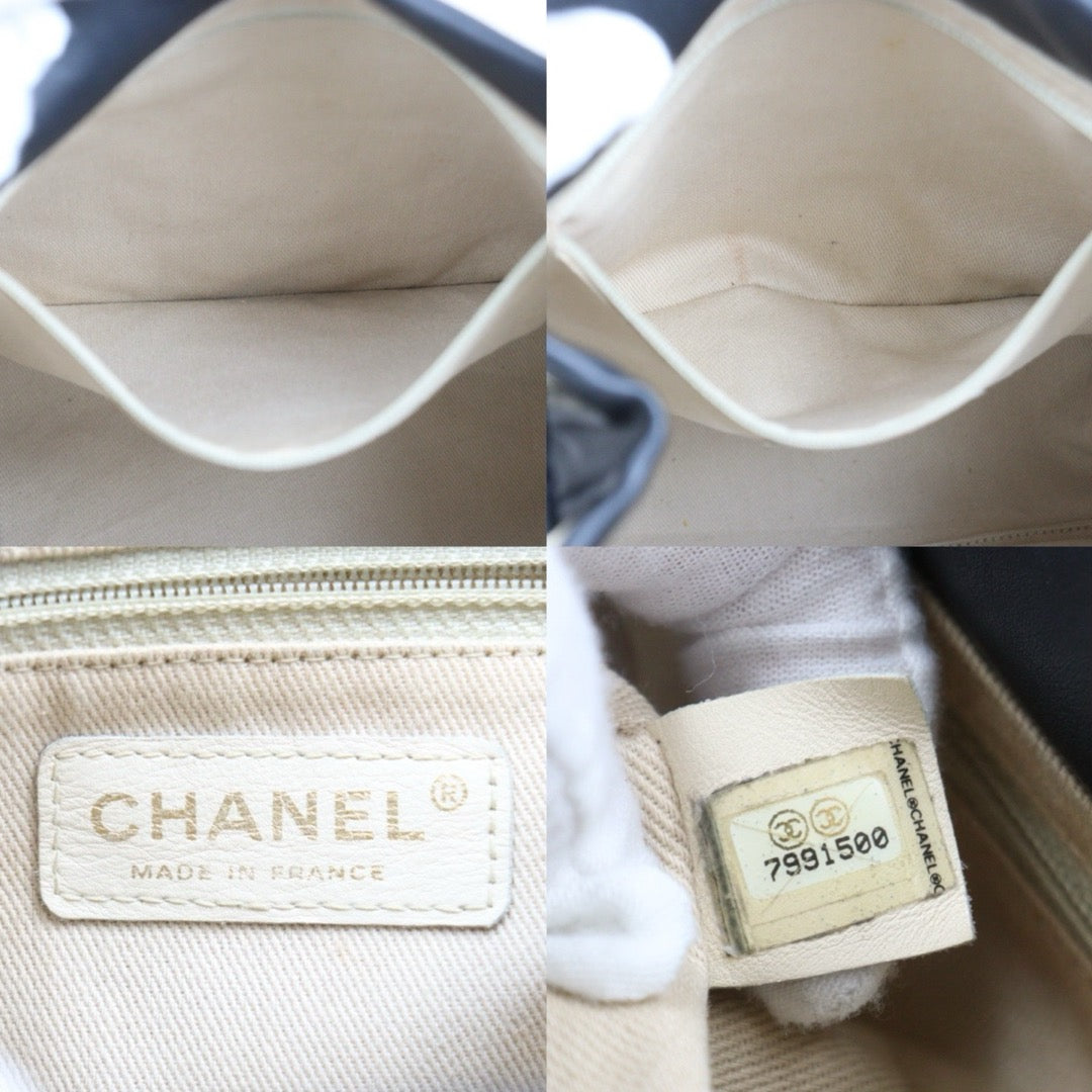 Good ( Rank AB) ｜ CHANEL Camellia Lamb Skin ToteBag PM Made In 2002～2003Year ｜W25121606