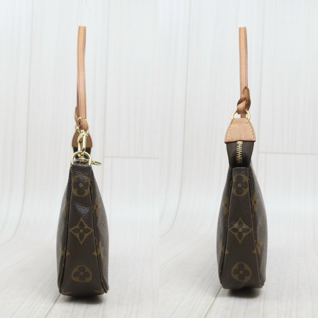 Include Entrupy Certificate of Authenticity｜Good ( Rank AB) ｜ Louis Vuitton Monogram Pochette Accessoire｜26082101