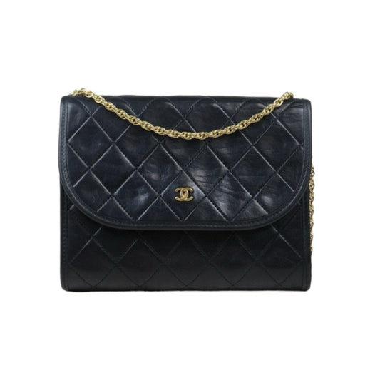 Rank AB｜ CHANEL Mini Coco Mark Matrasse Lambskin Chain Shoulder Bag Made In 1986～1988Year｜24071904