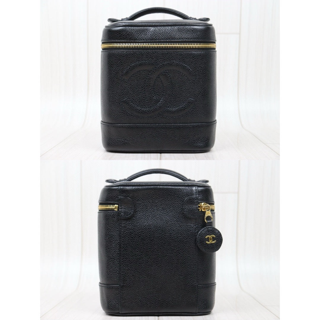 Good ( Rank AB)｜ CHANEL Caviar Skin Vanity Handbag  Made In 1991～1994Year ｜24112807