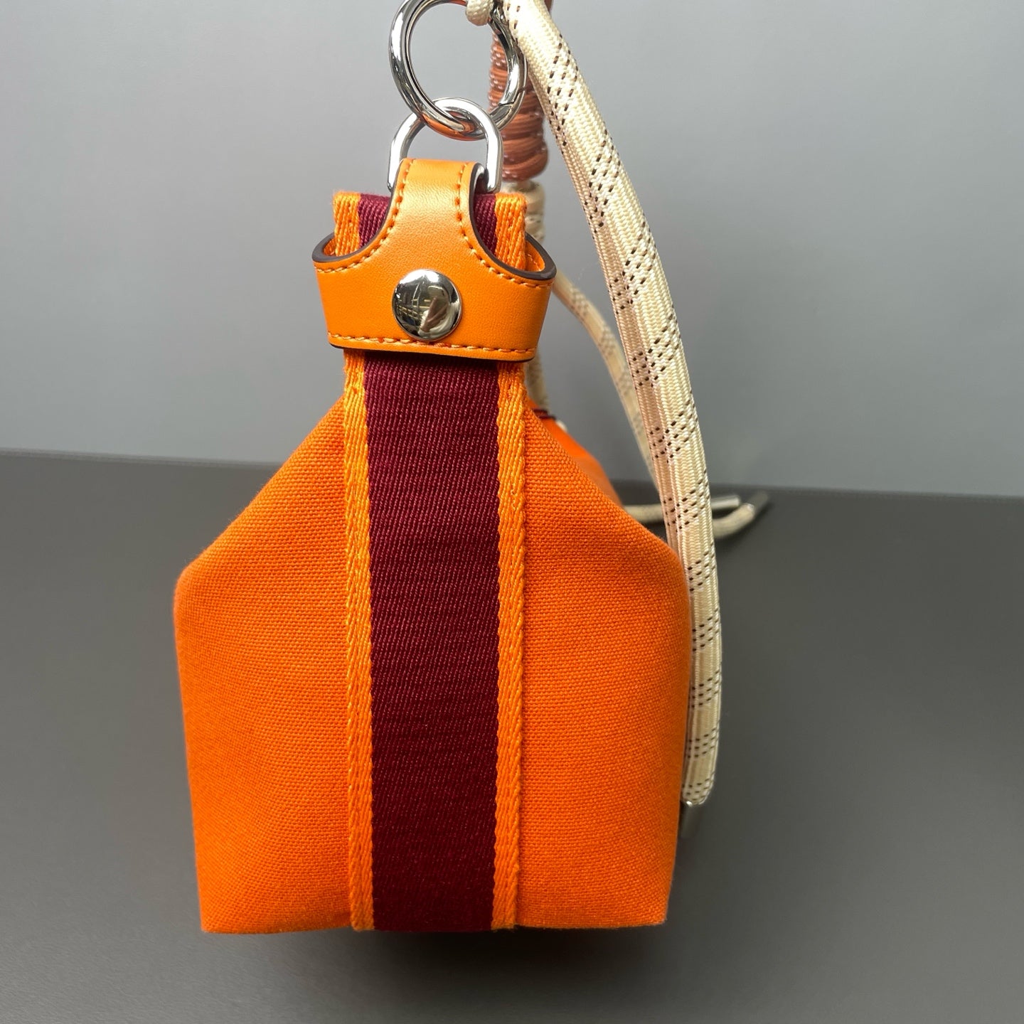 Very Good ( Rank A) ｜ HERMES Bride-A-Brac Canvas  Handbag