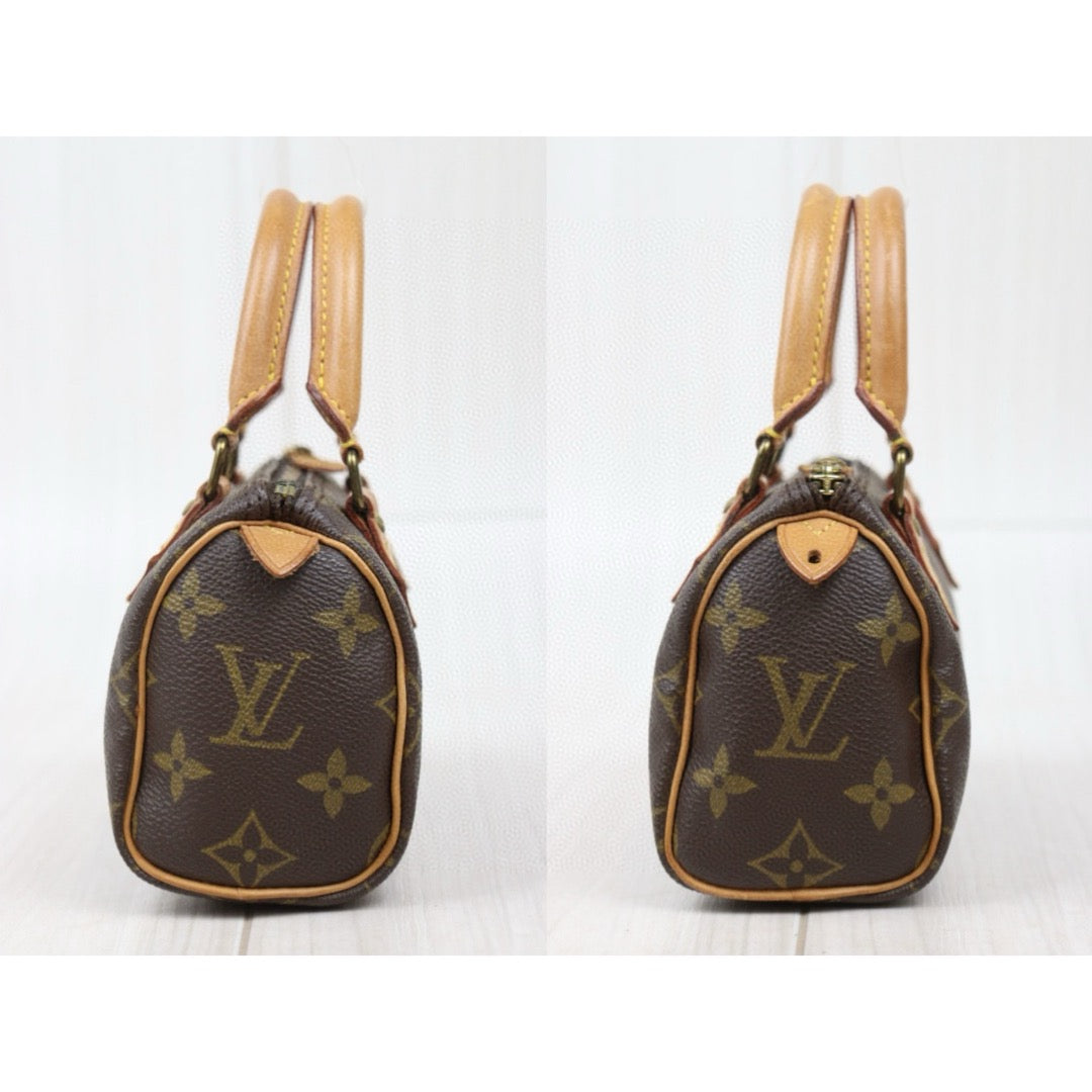 Good ( Rank AB)｜ LV Monogram Mini Speedy Handbag With Shoulderstrap｜V24121914