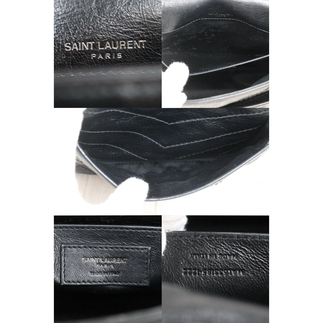 Very Good ( Rank A)｜  Saint Laurent YSL So Black Niki Shoulder Bag Small ｜W25111204