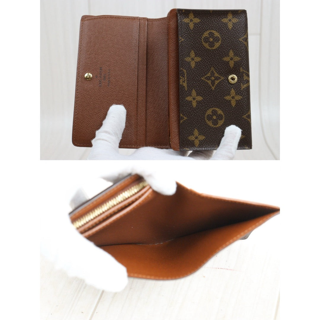 Good ( Rank AB)｜  LV Monogram Tresor Medium Length Style Wallet ｜25090211