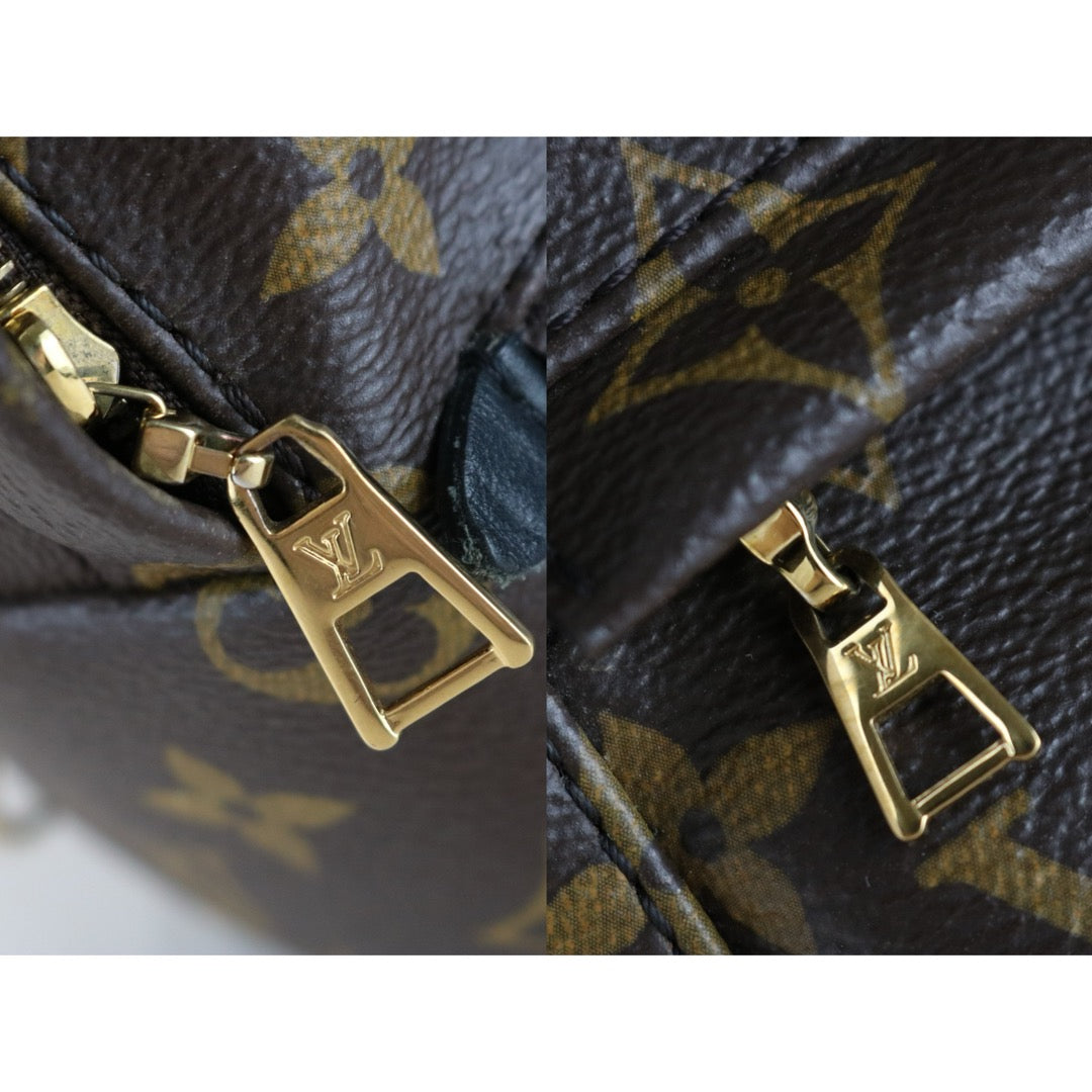 Very Good ( Rank A) ｜  LV Monogram Coated Canvas Mini Palm Springs Backpack｜X25082203