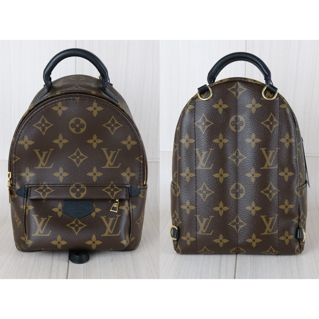 Very Good ( Rank A) ｜  LV Monogram Coated Canvas Mini Palm Springs Backpack IC Chips Model｜X25101801