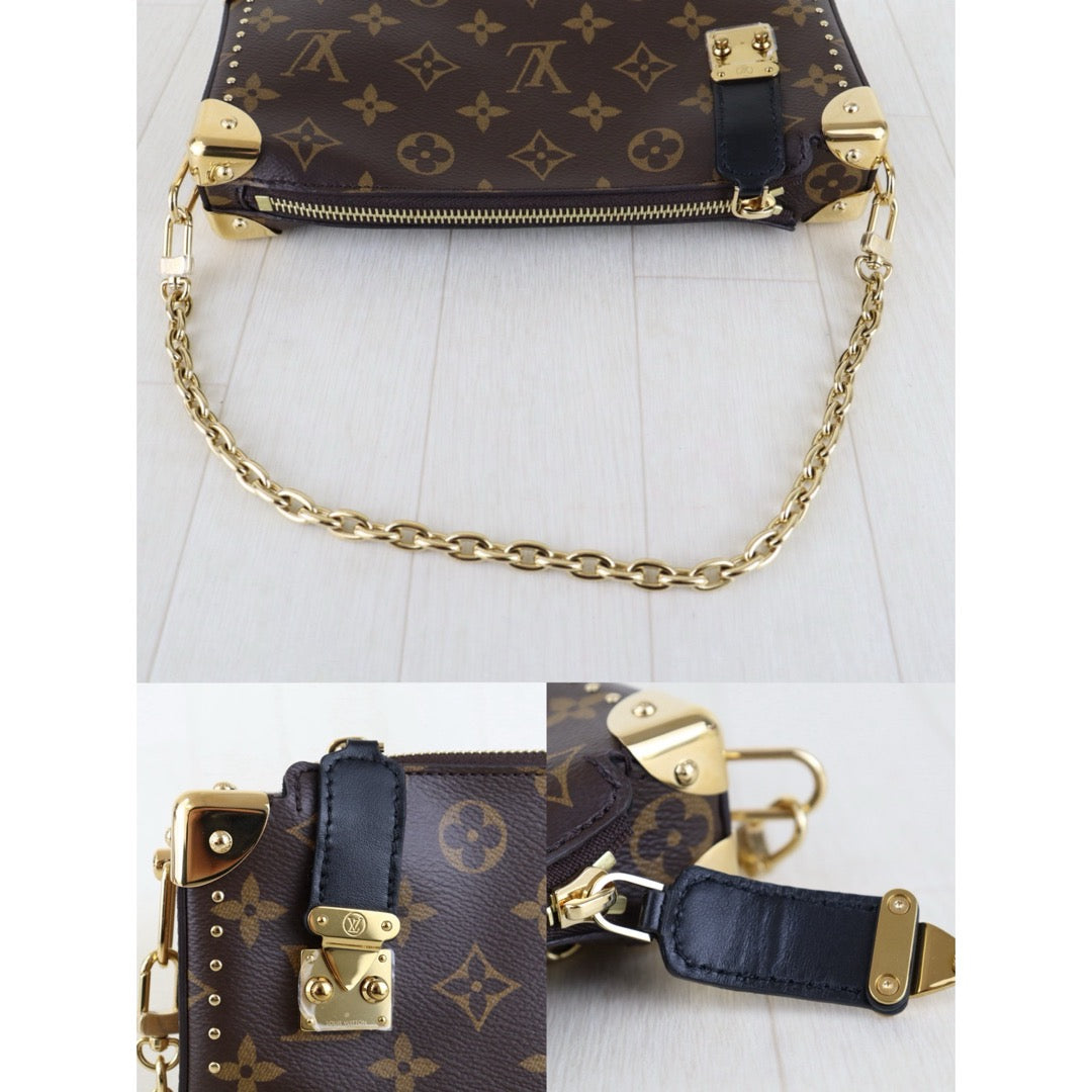 Include Entrupy Certificate of Authenticity｜Excellent（Rank SA )｜ Louis Vuitton Monogram Slim Truck 2025 Cruise Show Style IC Chips Model｜H26020501