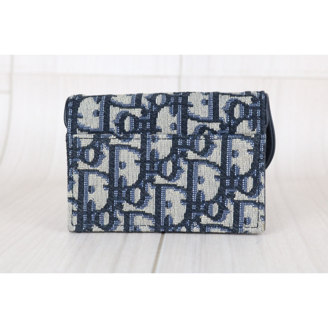 Very Good ( Rank A)｜ Dior Trotter Trifold Card Holder Coin Purse ｜S25090404