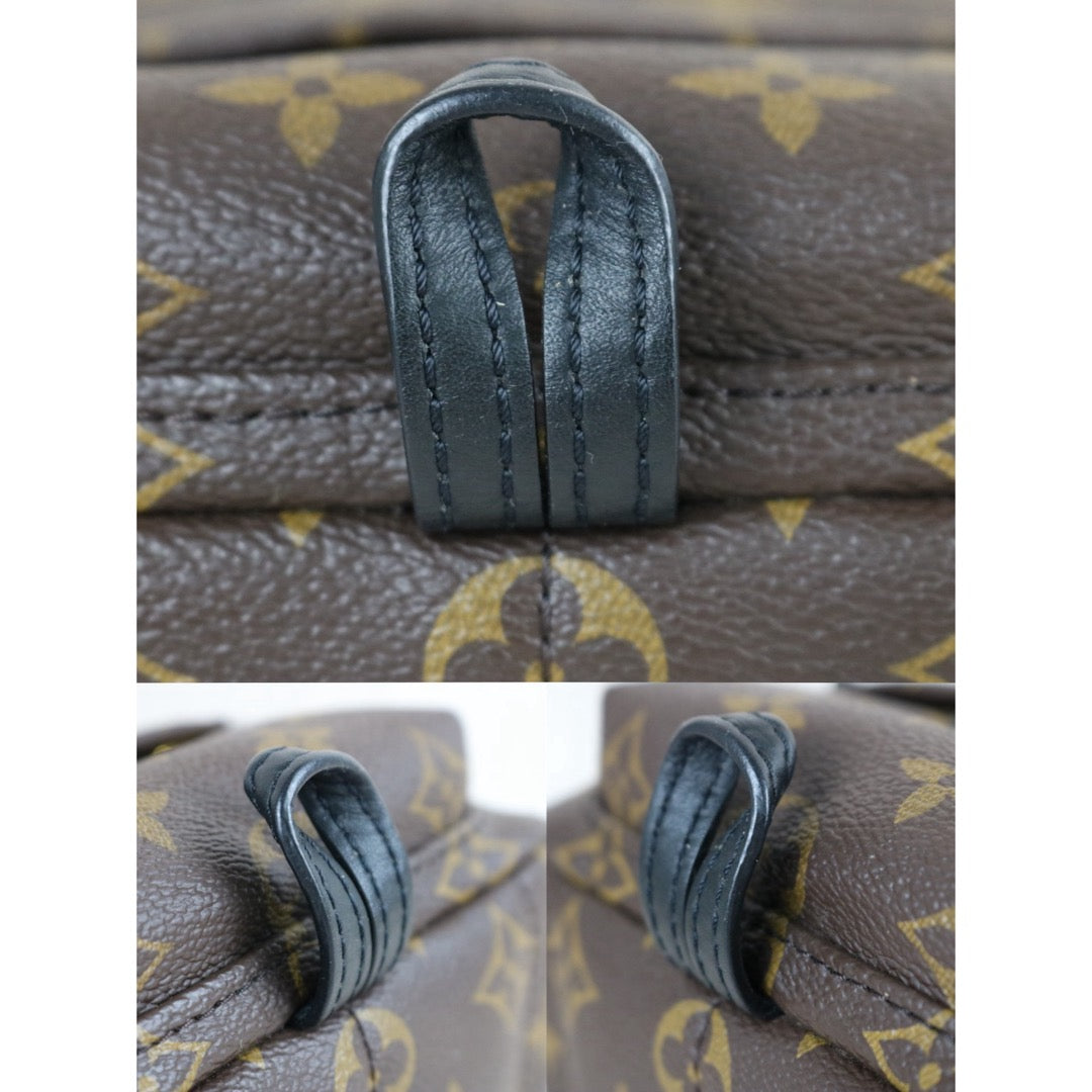 Include Entrupy Certificate of Authenticity｜Very Good ( Rank A)｜  Louis Vuitton Monogram Coated Canvas Mini Palm Springs Backpack｜S26072607