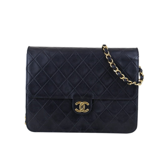 Fair ( Rank B) ｜ CHANEL  Lamb Skin Chain CF 22 Shoulder Bag  ｜H25011101