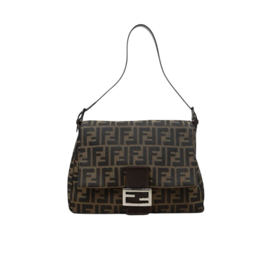 Very Good ( Rank A) ｜ FENDI Zucca Mamma Baguette Shoulder Bag ｜24112113