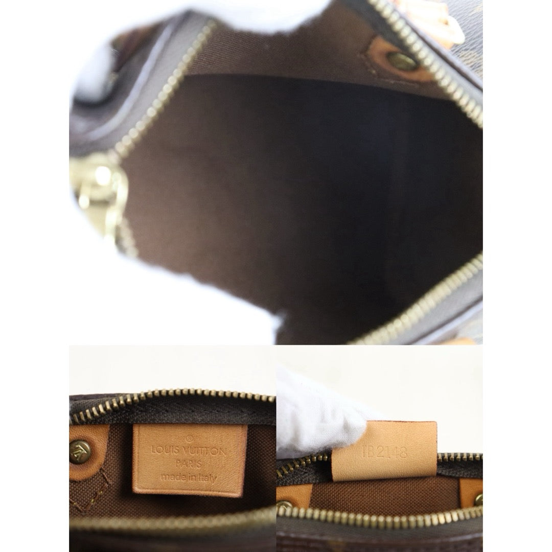 Include Entrupy Certificate of Authenticity｜Good ( Rank AB)｜Louis Vuitton Monogram Nano Speedy  Shoulder Bag｜S26060131