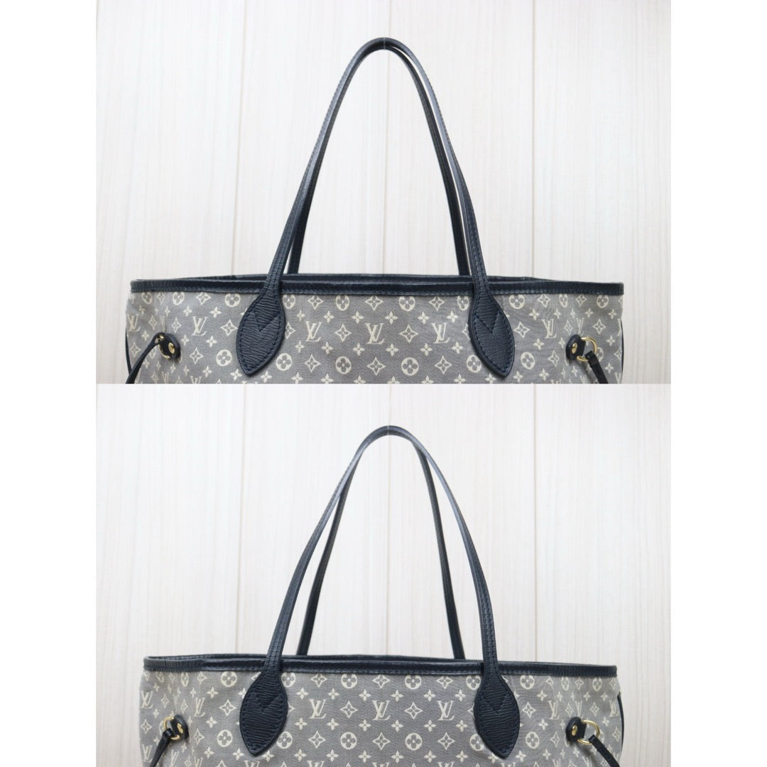 Good ( Rank AB)｜ LV Monogram Denim Neverfull MM Blue｜H25052510