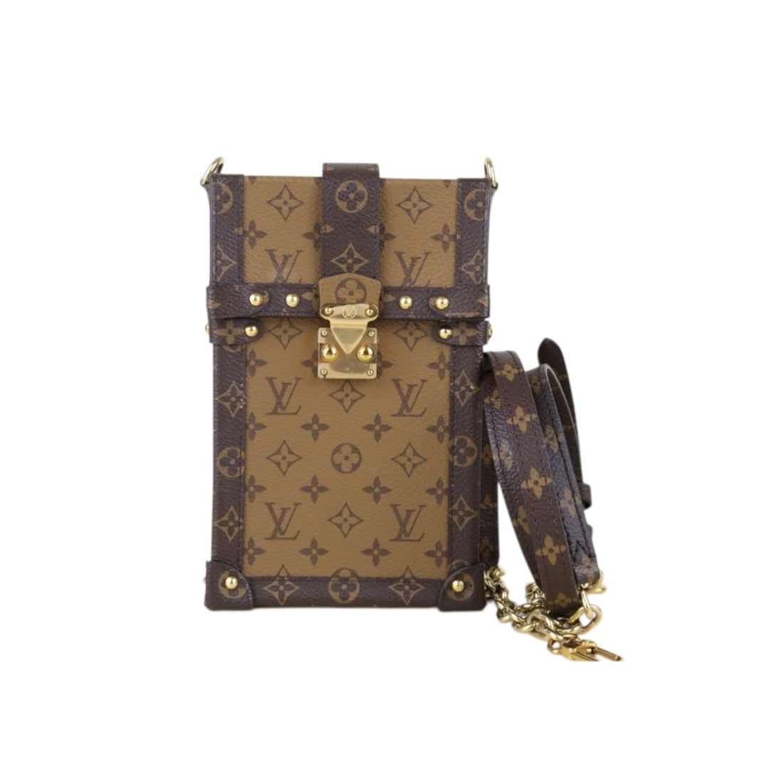 Very Good ( Rank A)｜ LV  Monogram Trunk Phone Pochette Brown｜S25091603