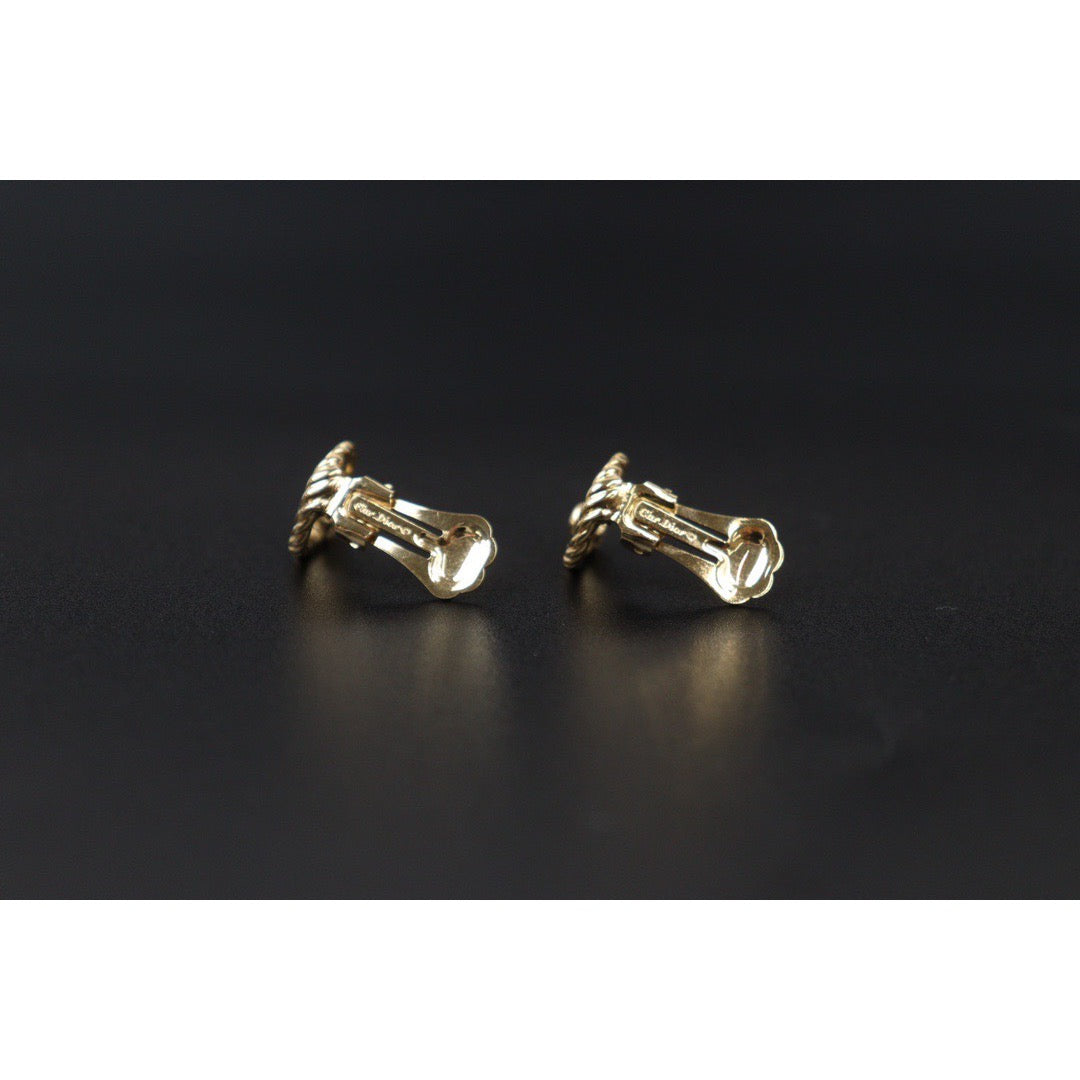 Very Good ( Rank A) ｜ Dior CD Earring Gold Plated｜24050926