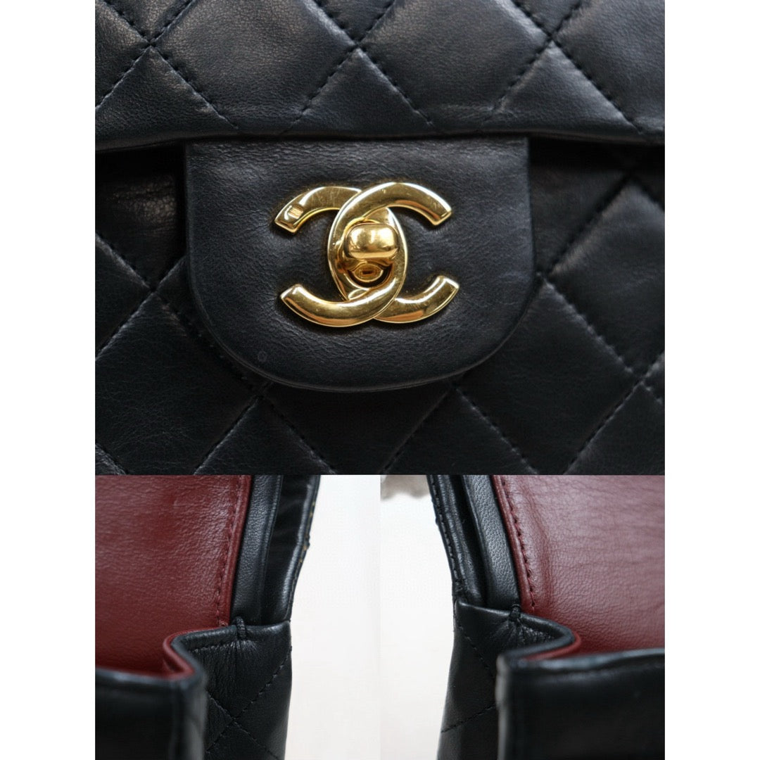 Good ( Rank AB)｜ CHANEL Matrasse Double Flap 23 Shoulder Bag Small Made In 1986～1988 Year｜25020606