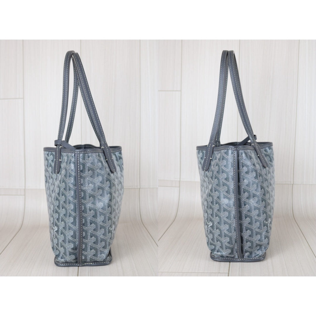 Very Good ( Rank A) ｜ Goyard Anjou Mini Tote Bag Gray｜X25111308
