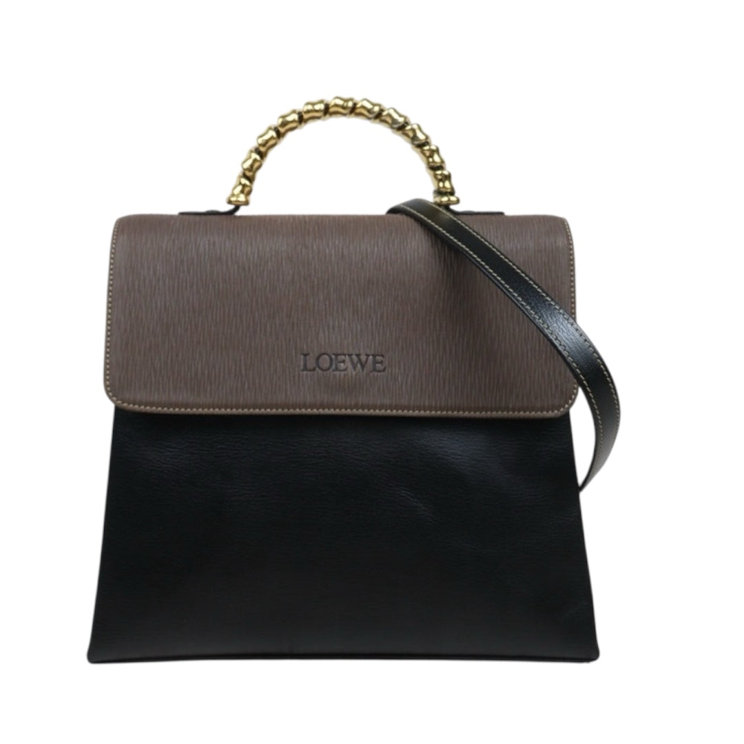 Good ( Rank AB) ｜ Loewe Belasquez Twist Handbag Shoulder Bag ｜25100711