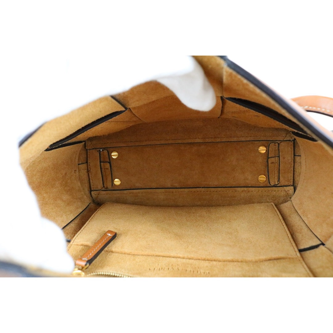 Include Entrupy Certificate of Authenticity｜Very Good ( Rank A)｜ Bottega Veneta Calf Leather Arcoe33  HandBag Caramel｜S26011708