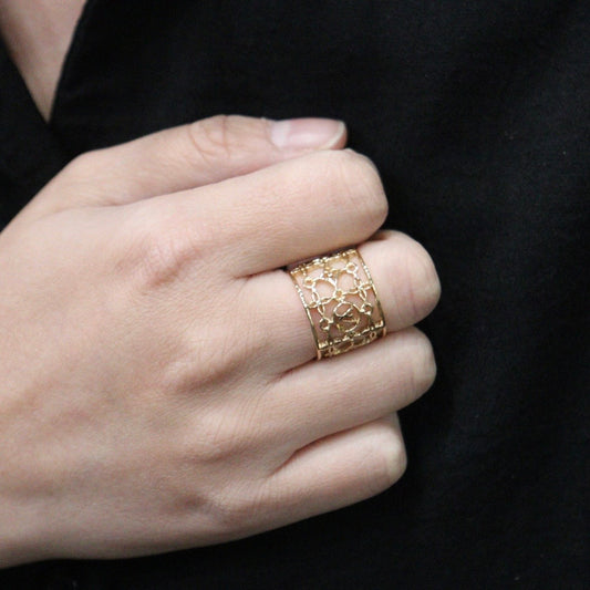 Rank A ｜LV Gold Plated Ring #13.5｜24010509