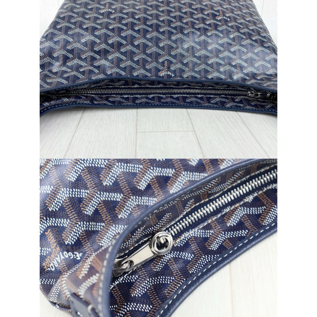 Very Good ( Rank A) ｜ Goyard Boheme Hobo Shoulder Bag Navy Blue｜S25032512