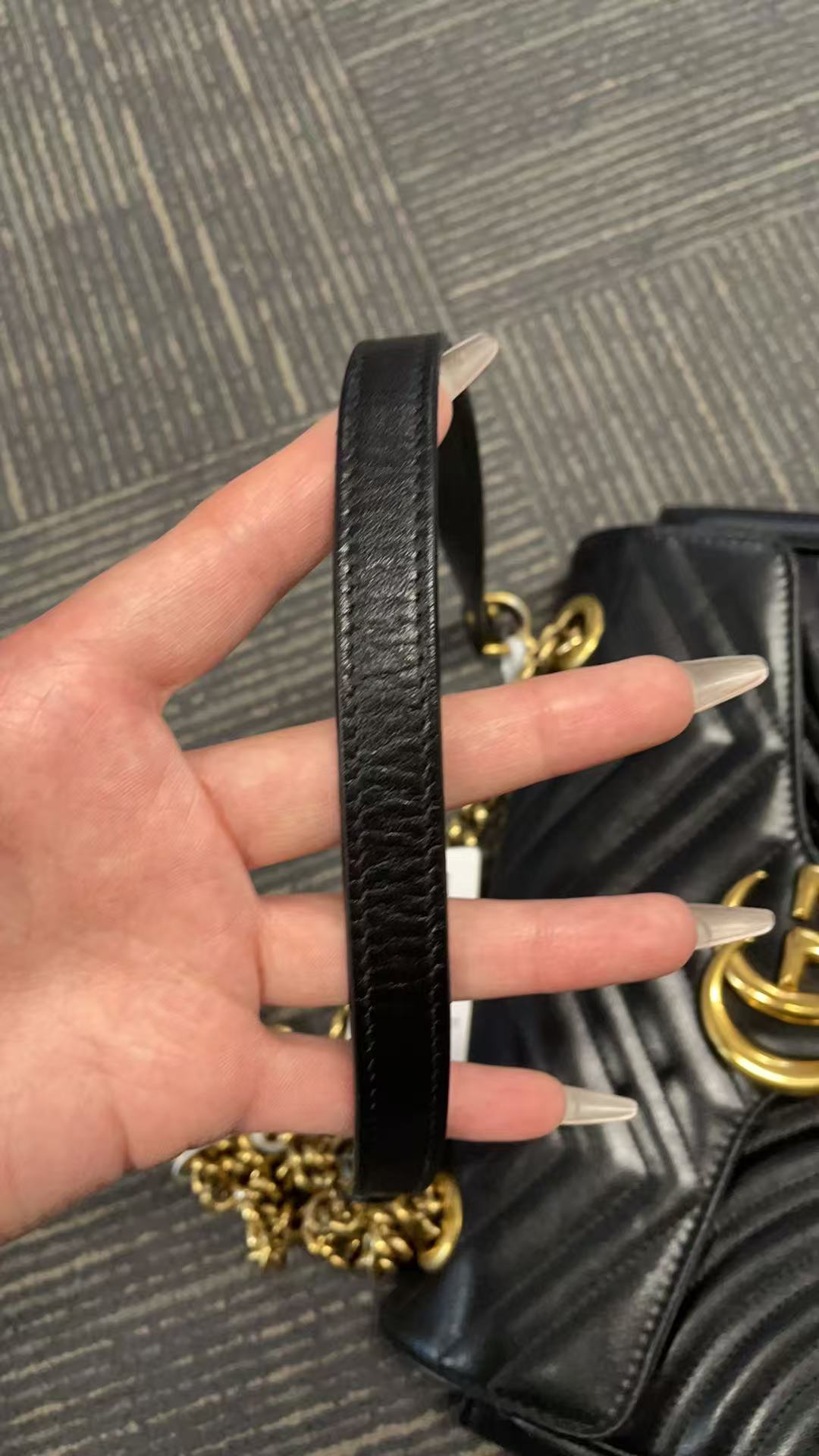Very Good ( Rank A) ｜GUCCIShoulder Bag  Black