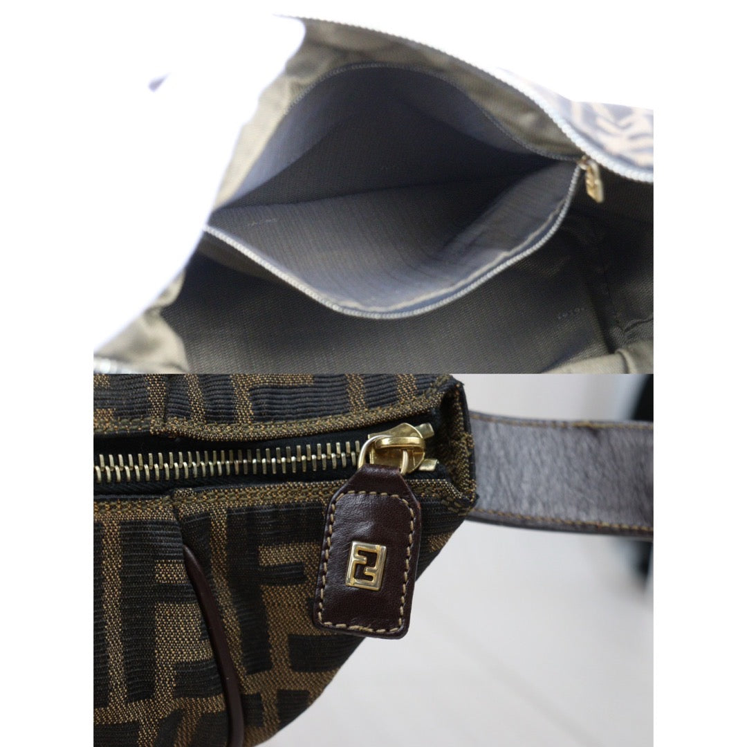 Rank A ｜ FENDI Zucca Handbag GM｜24041115