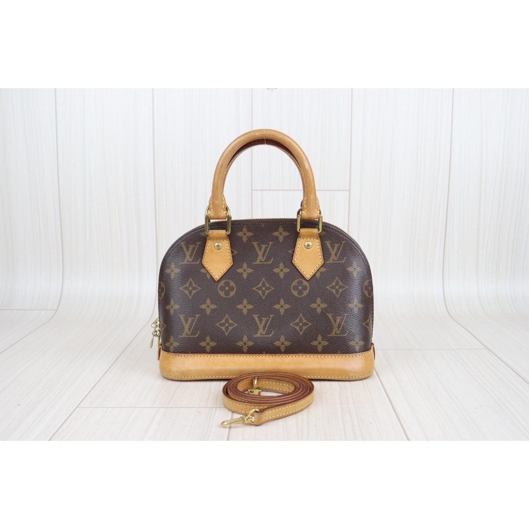 Rank AB ｜LV Monogram Alma BB HandBag Shoulder Bag｜23102813