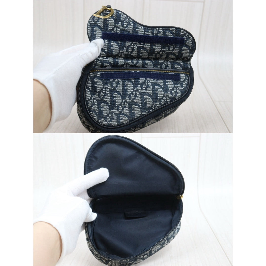 Good ( Rank AB) ｜ Dior Trotter Saddle Pouch｜25120101