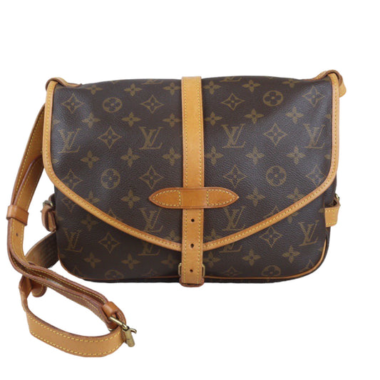 Rank AB ｜ LV Monogram Saumur MM Shoulder Bag｜23082902