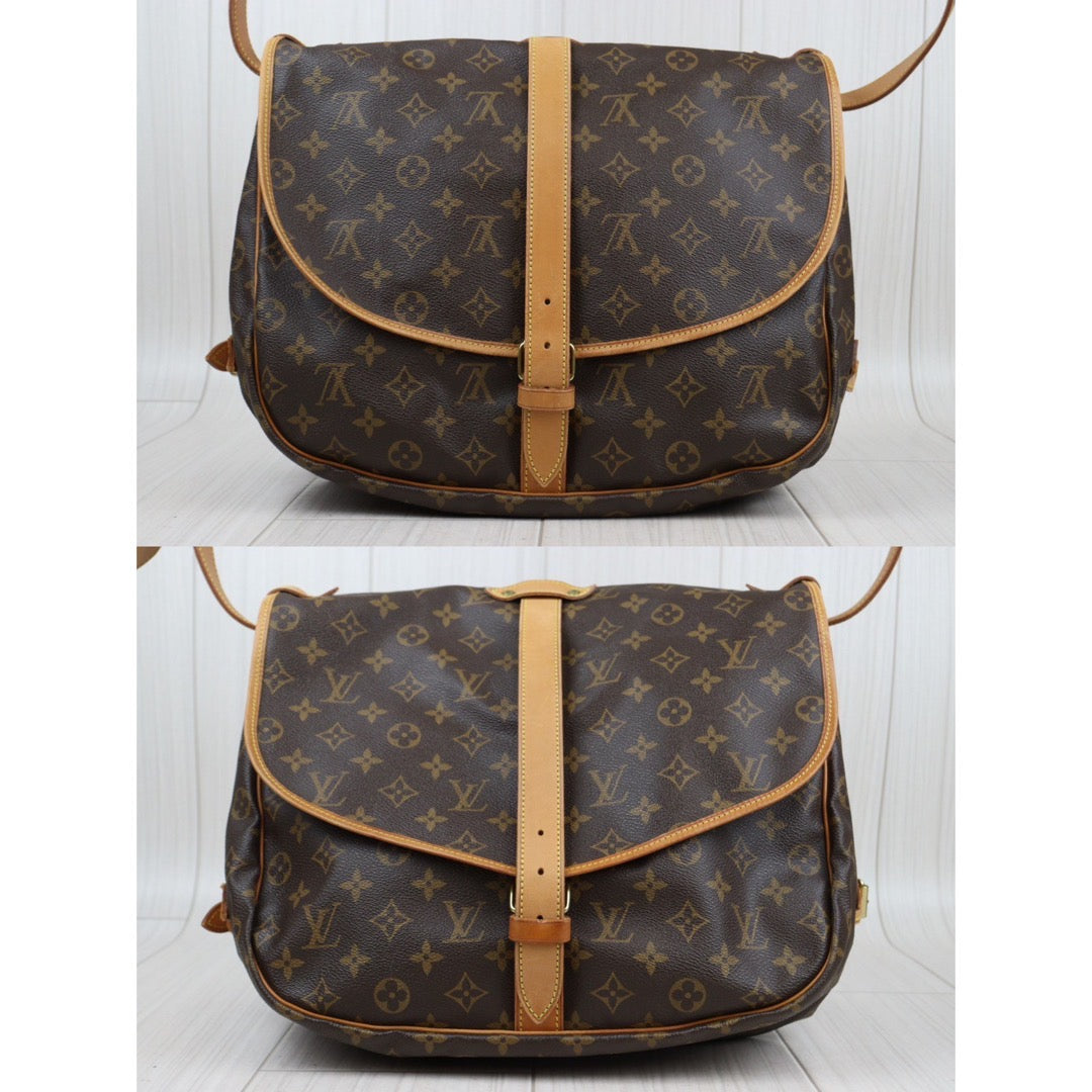Rank AB ｜ LV Monogram Saumur 35 Shoulder Bag｜24031414