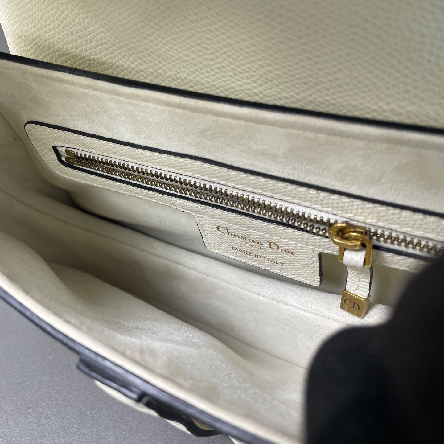 Very Good ( Rank A)｜Dior  Saddle Shoulder Bag Medium White