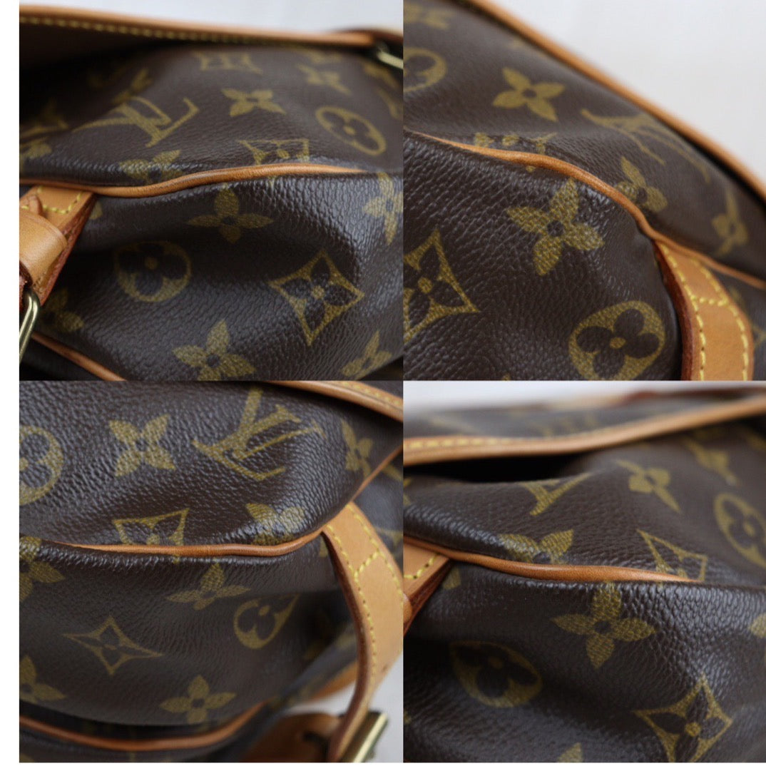 Rank AB ｜ LV Monogram Saumur MM Shoulder Bag｜23121919