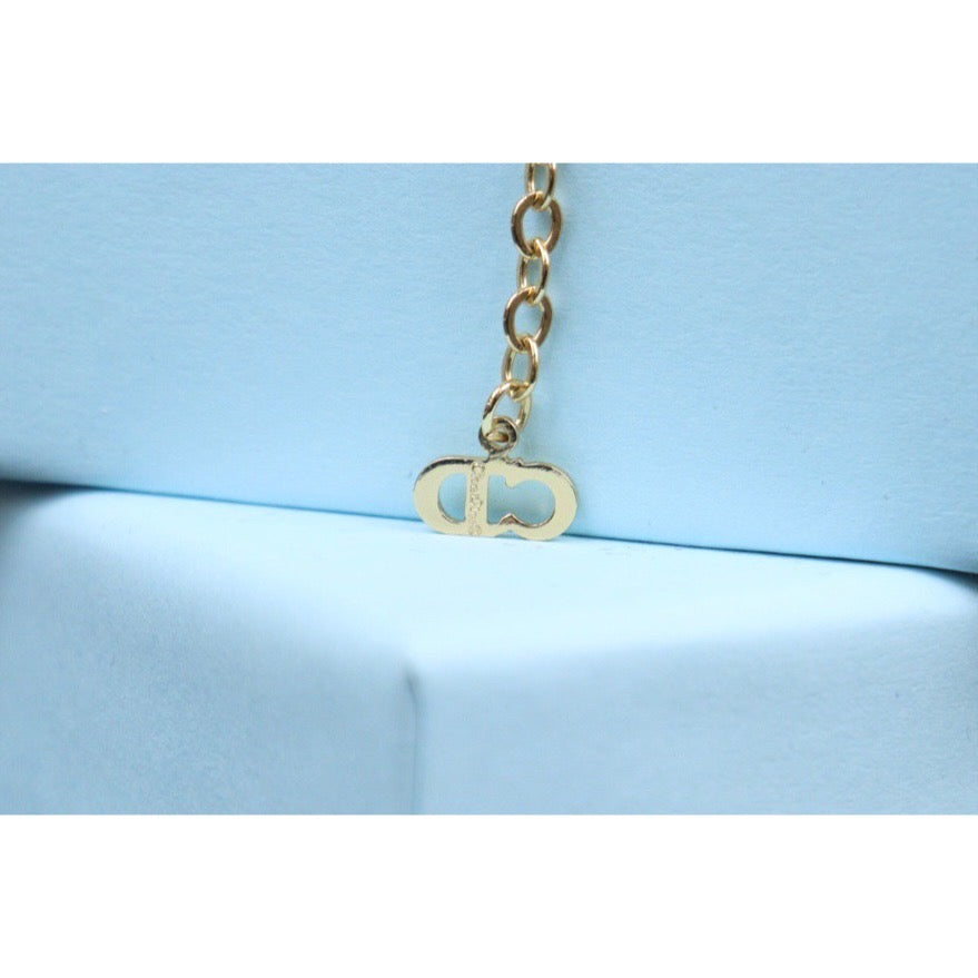 Rank SA ｜ Dior CD Necklace Gold Plated ｜24030741