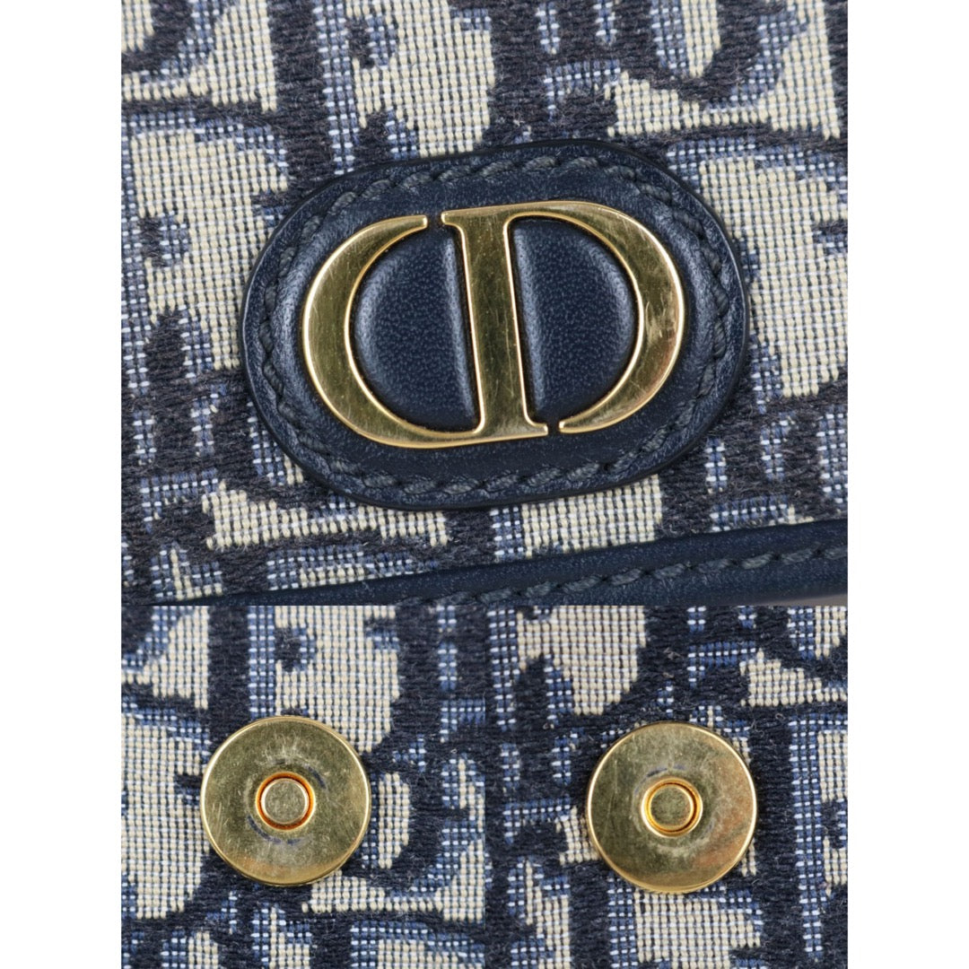 Include Entrupy Certificate of Authenticity｜Good ( Rank AB)｜Dior Trotter Montaige Mini  Box Chain Shoulder Bag ｜S26050701