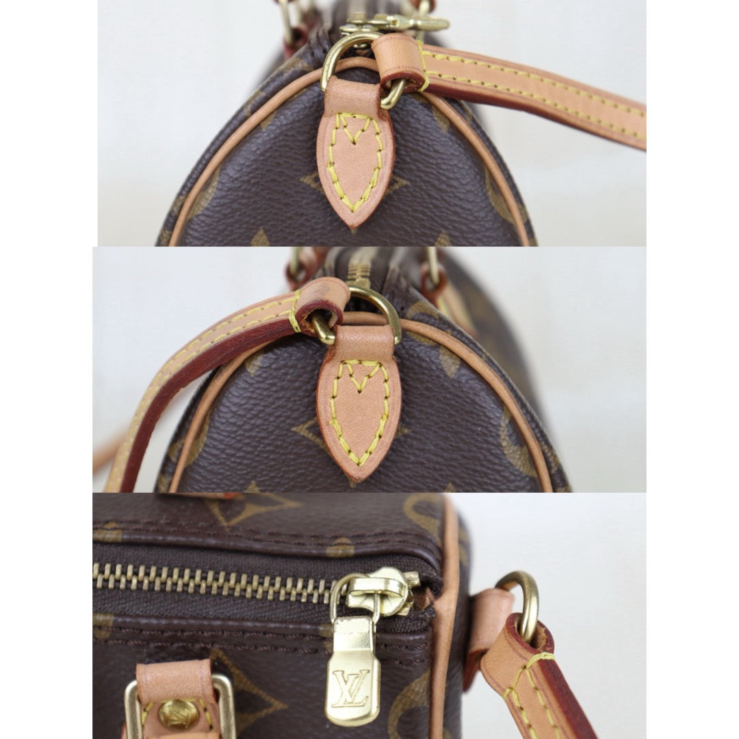 Good ( Rank AB)｜LV Monogram Nano Speedy  Shoulder Bag｜S25092803