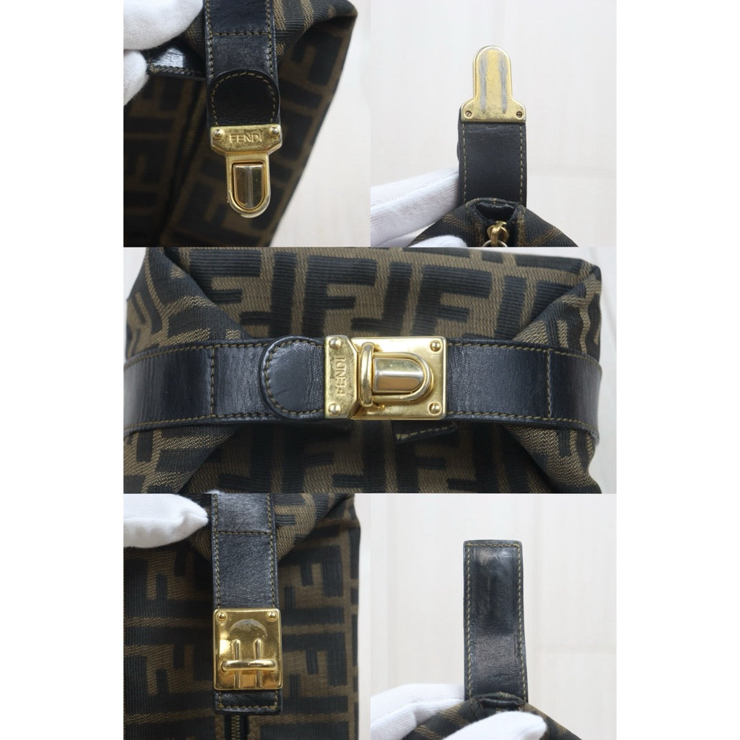 Include Entrupy Certificate of Authenticity｜Good ( Rank AB)｜ FENDI PM Zucca Handbag ｜26063003