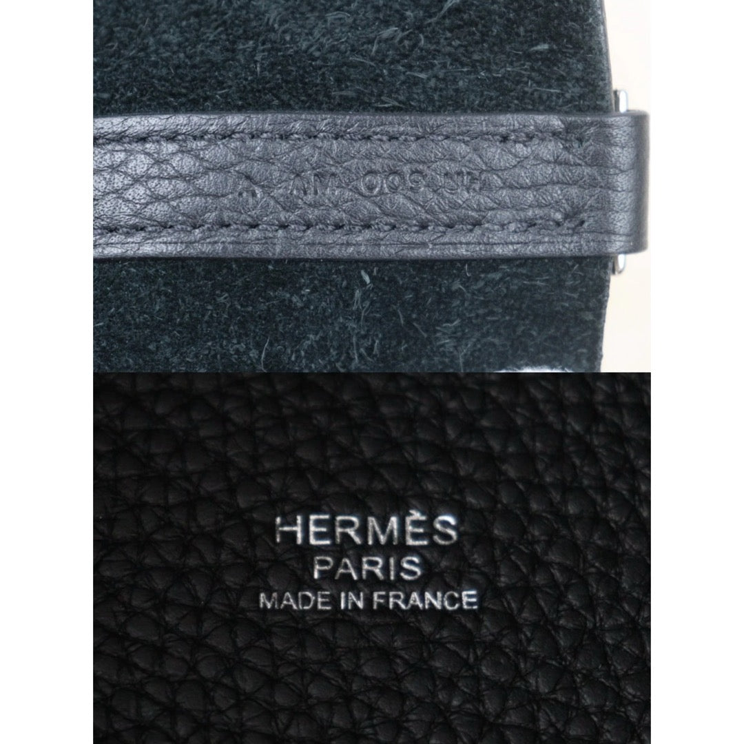 Very Good ( Rank A)｜ Hermes Picotin Lock 22 TC Leather HandBag A Stamp Black｜W24100604