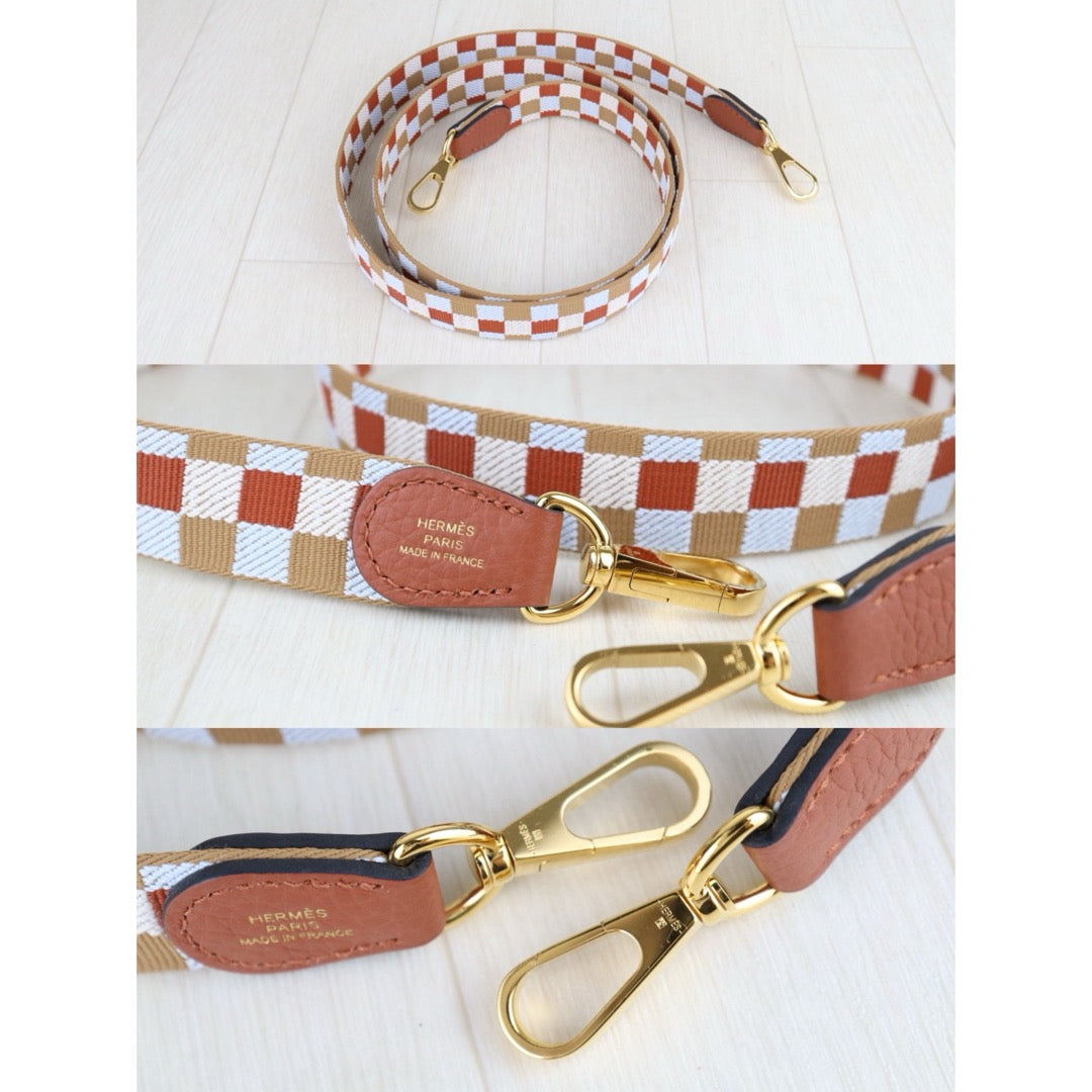 Excellent（Rank SA）｜ HERMES TC Leather Mini Evelyn 16 Shoulder Bag Gold Hardware B Stamp Made In 2023 Year Potiron｜H25111702