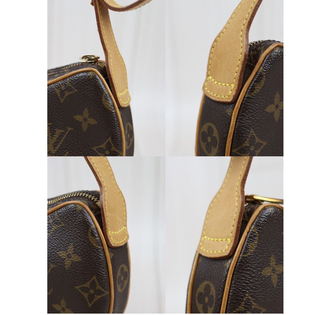 Rank AB｜LV Monogram Pochette Croissant Shoulder Bag｜23121910