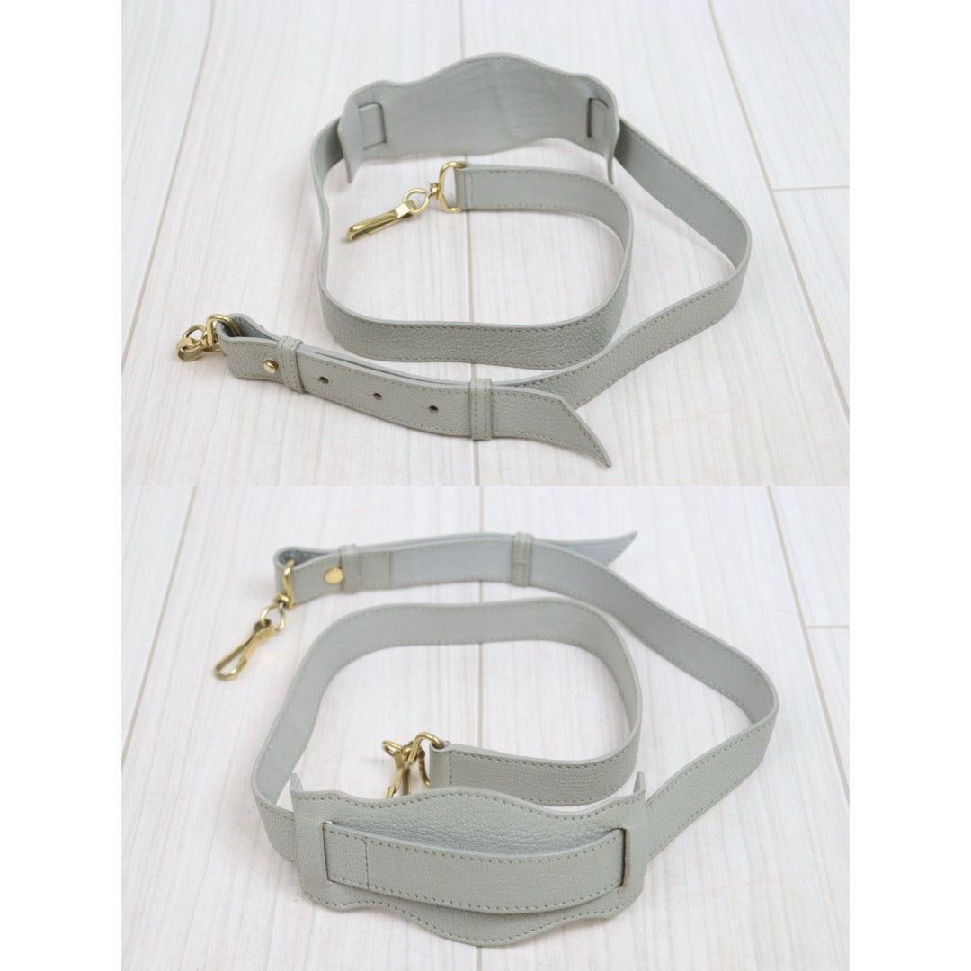 Include Entrupy Certificate of Authenticity｜Good ( Rank AB)｜Balenciaga Goatskin Edge Gaint Classic Mini City Handbag Shoulder Bag Light Gray｜S26060103