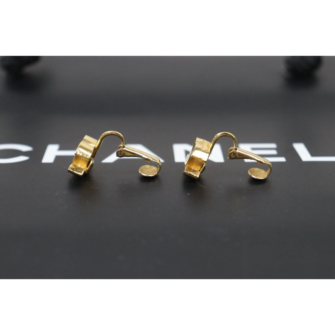 Very Good ( Rank A) ｜CHANEL COCO Earrings 18k Gold Plated ｜24112103