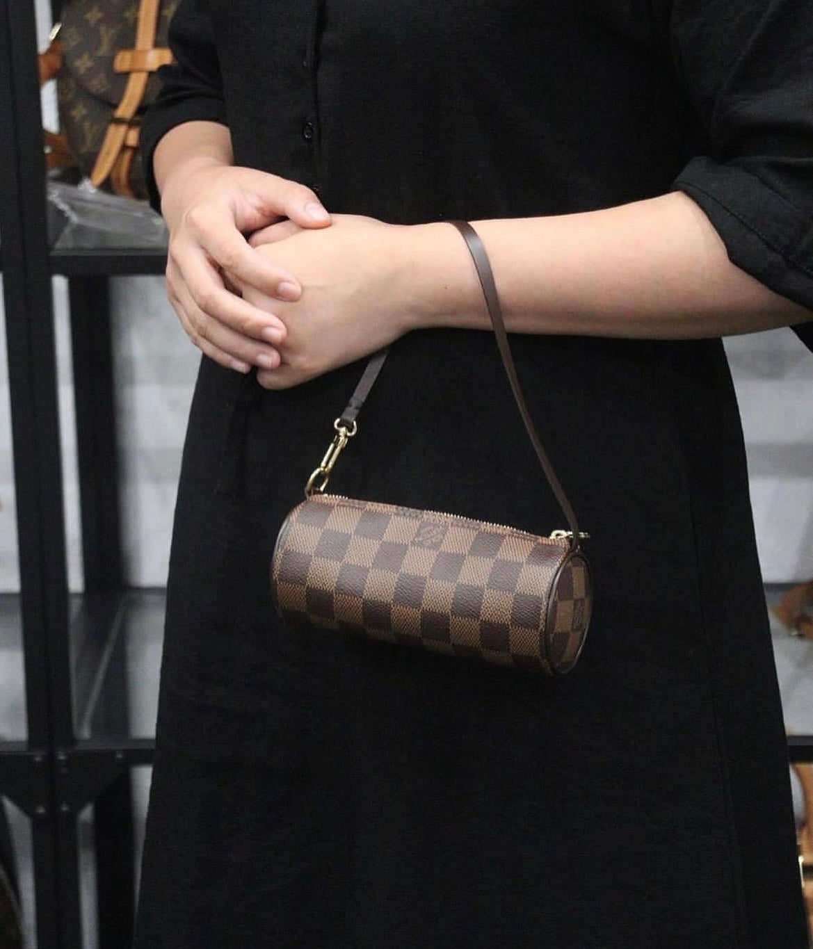 Rank SA｜LV Damier Papillon Included Pouch｜23100613
