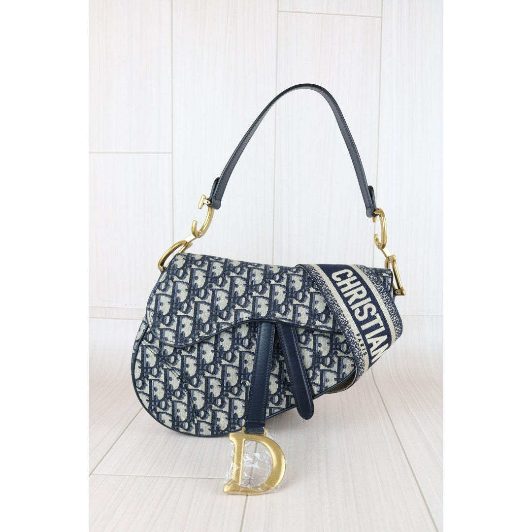 Very Good ( Rank A)｜Dior Trotter Saddle Shoulder Bag Medium｜J25042403