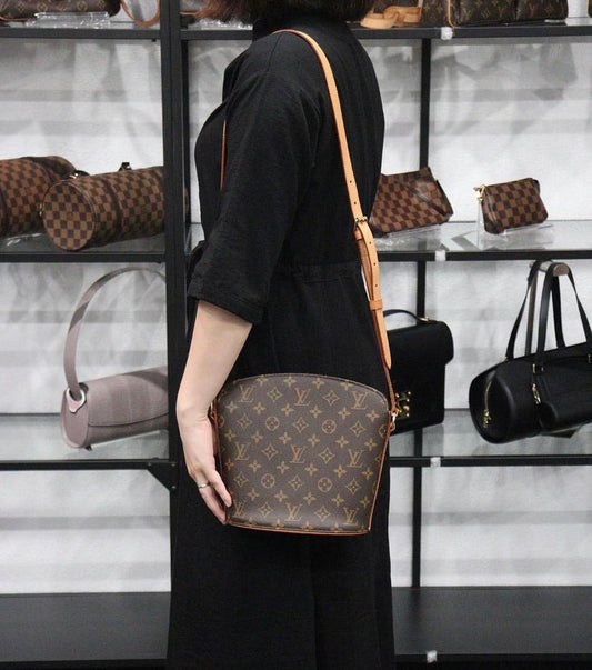 Rank AB ｜LV Monogram Drouot Shoulder Bag｜23090725