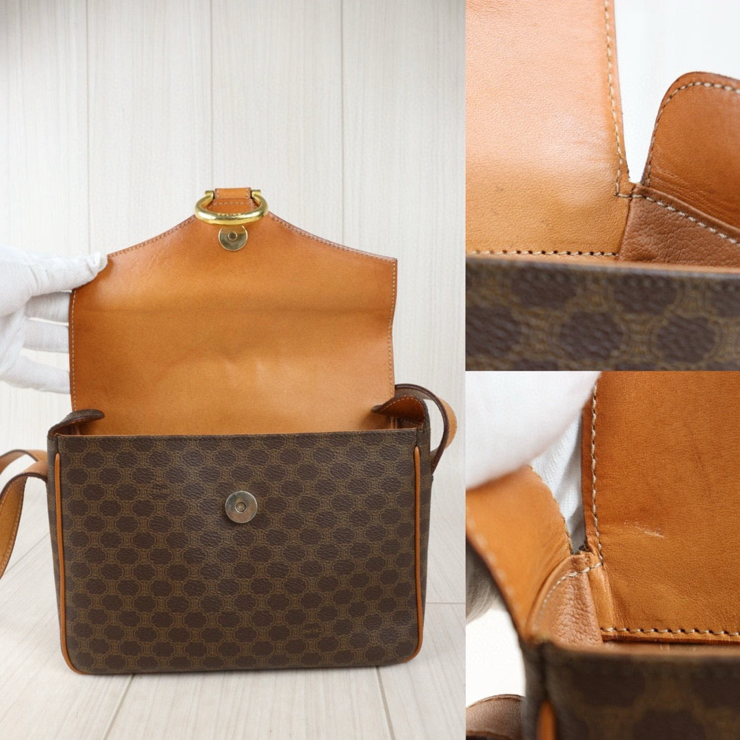 Good ( Rank AB) ｜ CELINE Macadam ShoulderBag ｜24082208