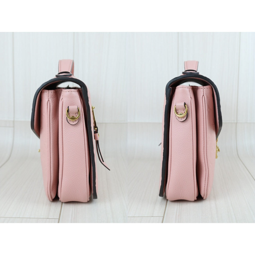 Include Entrupy Certificate of Authenticity｜Very Good ( Rank A)｜Louis Vuitton Monogram Empreinte Pichette Metis ShoulderBag Pink｜X26100703