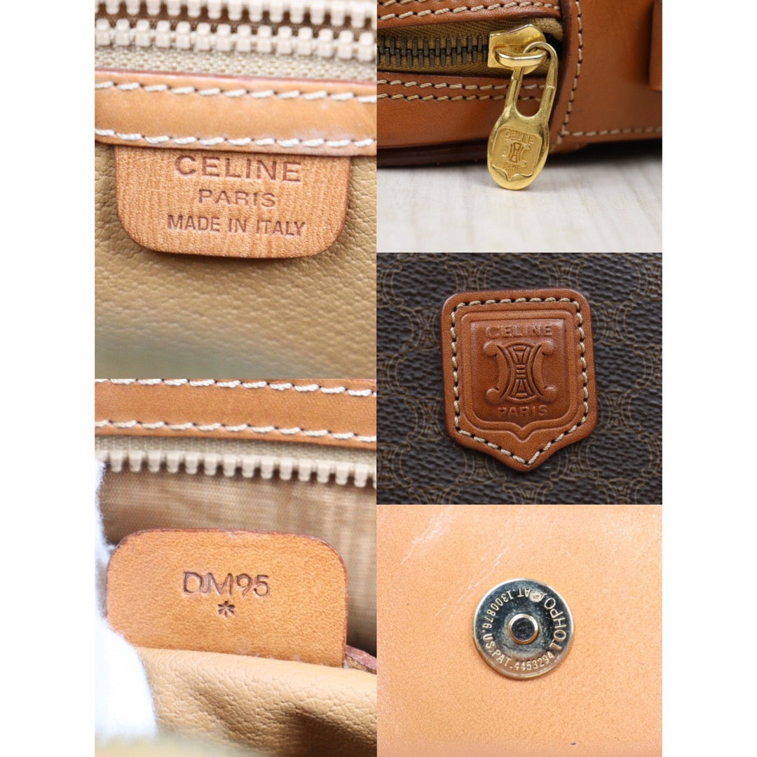 Good ( Rank AB) ｜ CELINE Macadam ShoulderBag ｜V24062226