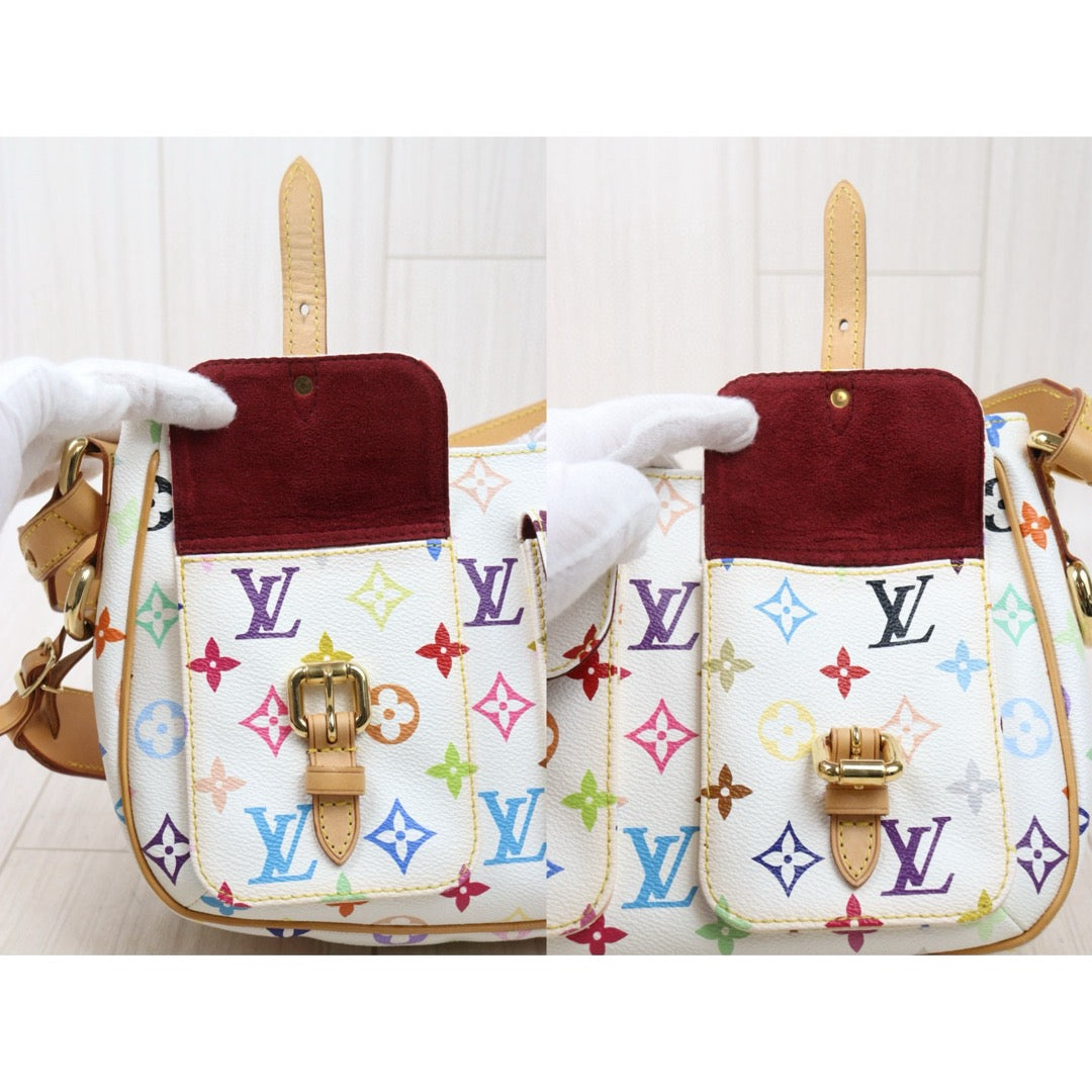 Good ( Rank AB)｜ LV Takashi Murakam Multi Monogram Lodge Shoulder Bag｜24122618