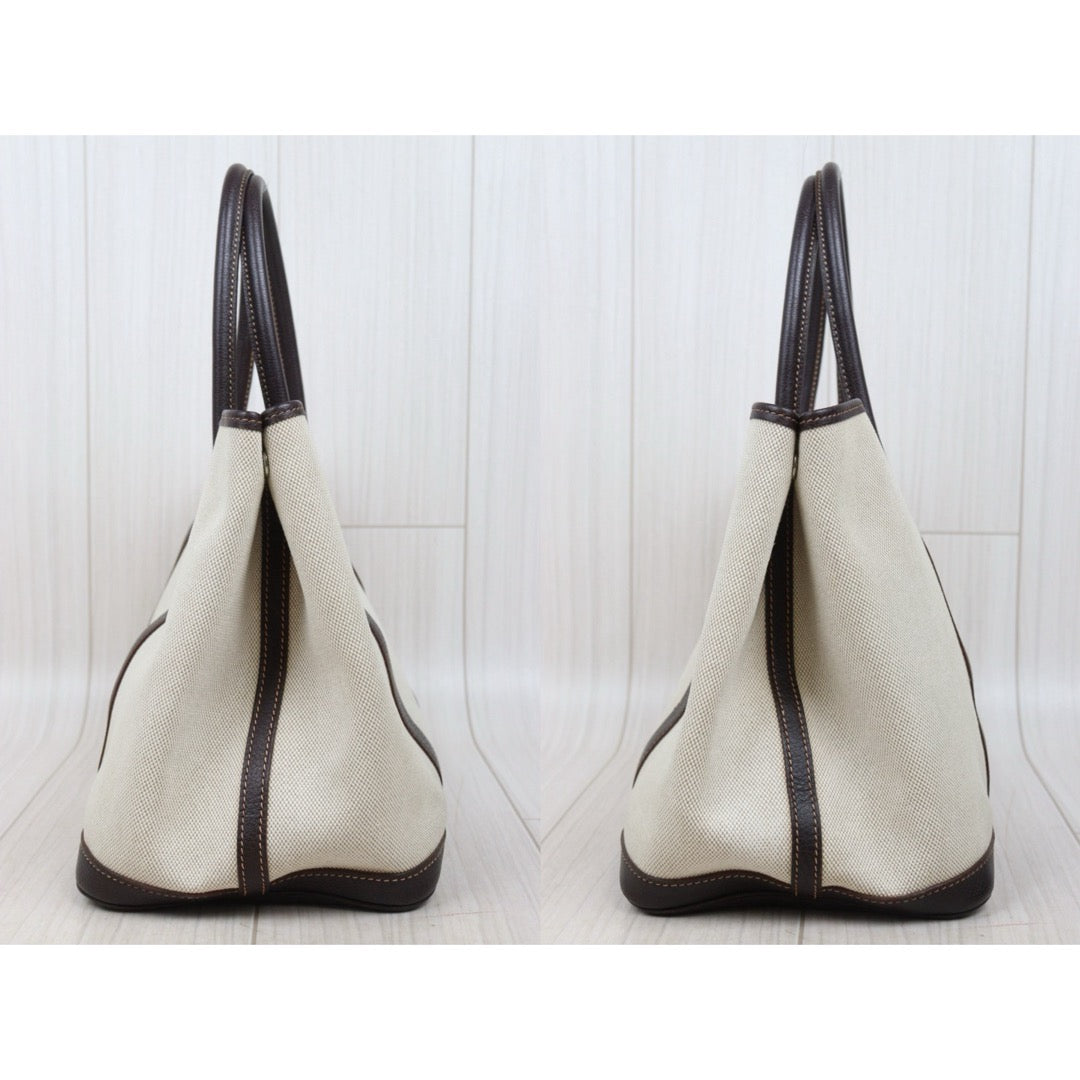 Good ( Rank AB)｜ HERMES Garden Party PM Handbag □G Stamp Made In 2003 Year｜25111407